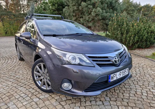 samochody osobowe Toyota Avensis cena 41800 przebieg: 236900, rok produkcji 2012 z Płock